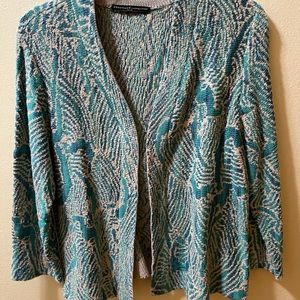 Teal Cardigan